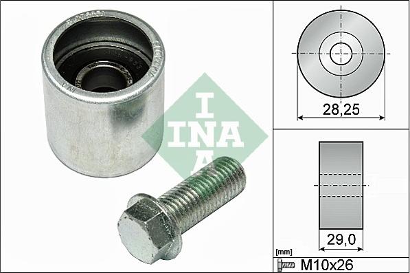 INA 532 0714 10 - Deflection / Guide Pulley, timing belt www.parts5.com