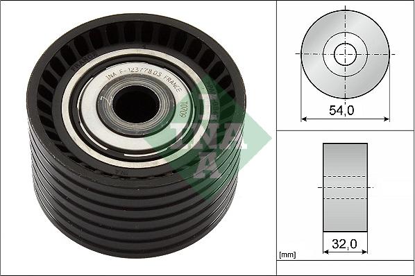 INA 532 0774 10 - Deflection / Guide Pulley, timing belt www.parts5.com