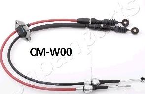 Japanparts CM-W00 - Cable, manual transmission www.parts5.com