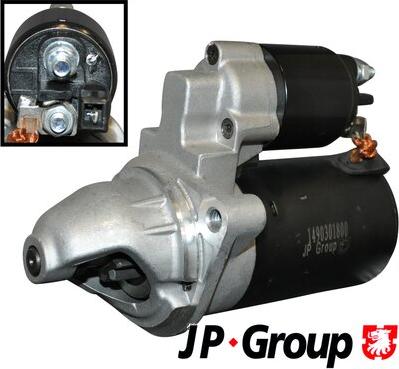 JP Group 1490301800 - Starter www.parts5.com