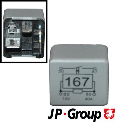 JP Group 1199206900 - Relay, fuel pump www.parts5.com