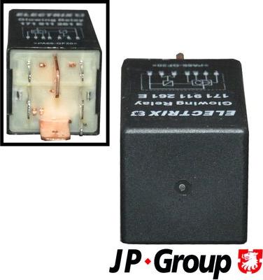 JP Group 1199206600 - Relay, glow plug system www.parts5.com