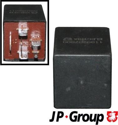 JP Group 1199207800 - Relé, interval stírání / ostřikování www.parts5.com