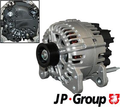 JP Group 1190103400 - Alternator www.parts5.com