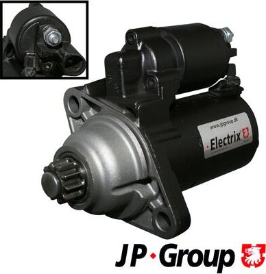 JP Group 1190304800 - Starter www.parts5.com