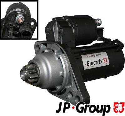JP Group 1190305000 - Starter www.parts5.com