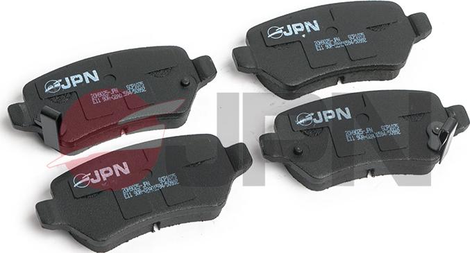 JPN 20H9025-JPN - Brake Pad Set, disc brake www.parts5.com