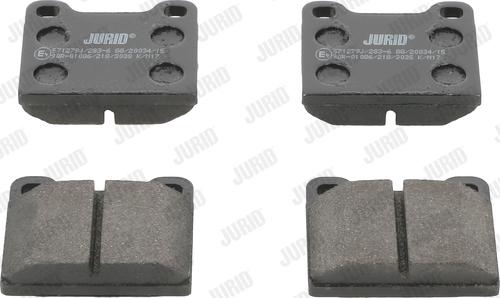 Jurid 571279J - Brake Pad Set, disc brake www.parts5.com