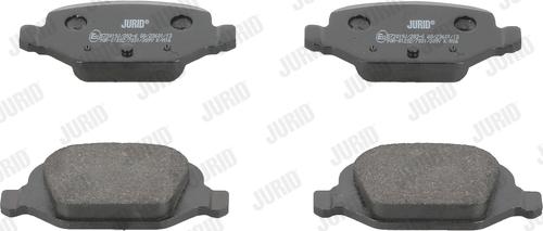 Jurid 573019J - Brake Pad Set, disc brake www.parts5.com