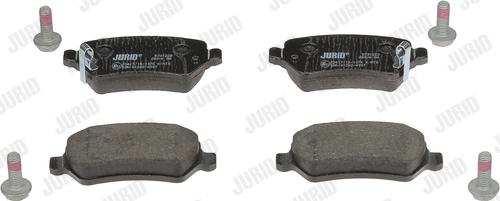 Jurid 573122D - Brake Pad Set, disc brake www.parts5.com