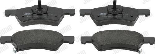 Jurid 573238J - Brake Pad Set, disc brake www.parts5.com