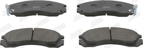 Jurid 572370J - Brake Pad Set, disc brake www.parts5.com