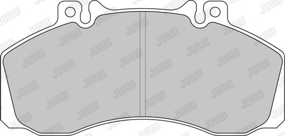 Jurid 2983509560 - Brake Pad Set, disc brake www.parts5.com