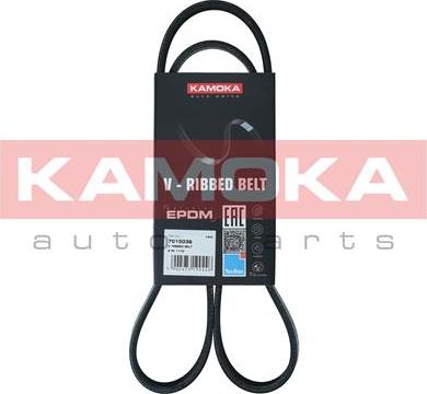 Kamoka 7015036 - V-Ribbed Belt www.parts5.com