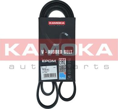 Kamoka 7016161 - V-Ribbed Belt www.parts5.com