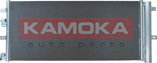 Kamoka 7800090 - Condenser, air conditioning www.parts5.com