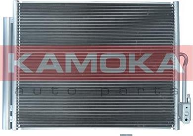 Kamoka 7800053 - Condenser, air conditioning www.parts5.com