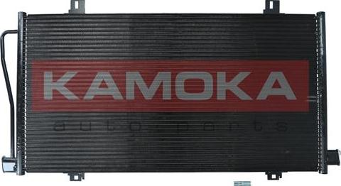 Kamoka 7800009 - Condenser, air conditioning www.parts5.com