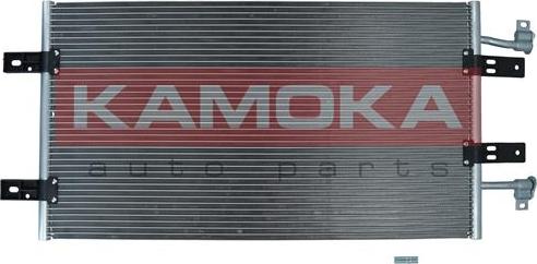 Kamoka 7800025 - Condenser, air conditioning www.parts5.com