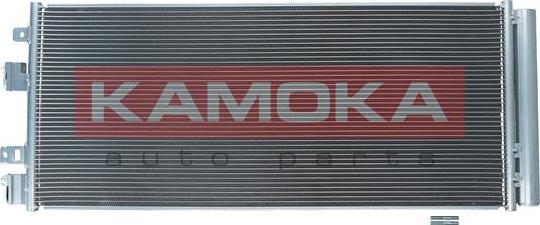 Kamoka 7800027 - Condenser, air conditioning www.parts5.com