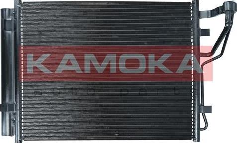 Kamoka 7800159 - Condenser, air conditioning www.parts5.com