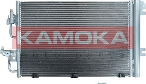 Kamoka 7800157 - Condenser, air conditioning www.parts5.com