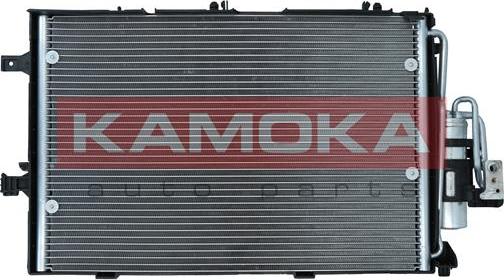 Kamoka 7800117 - Condenser, air conditioning www.parts5.com