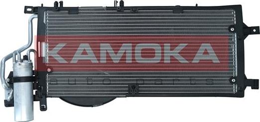 Kamoka 7800125 - Condenser, air conditioning www.parts5.com