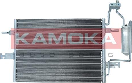 Kamoka 7800122 - Condenser, air conditioning www.parts5.com