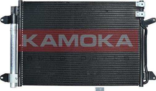 Kamoka 7800312 - Condenser, air conditioning www.parts5.com