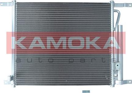 Kamoka 7800260 - Condenser, air conditioning www.parts5.com