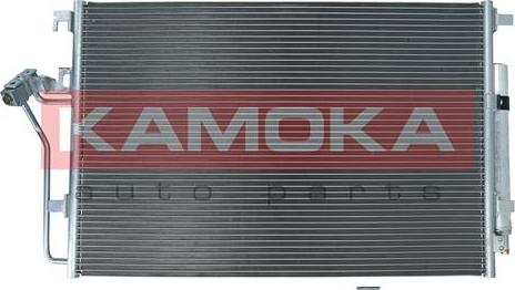 Kamoka 7800276 - Condenser, air conditioning www.parts5.com