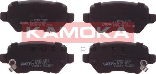 Kamoka JQ1013042 - Brake Pad Set, disc brake www.parts5.com