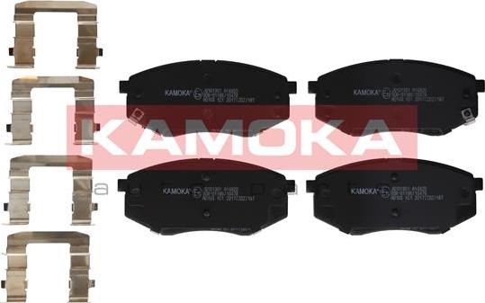 Kamoka JQ101301 - Brake Pad Set, disc brake www.parts5.com
