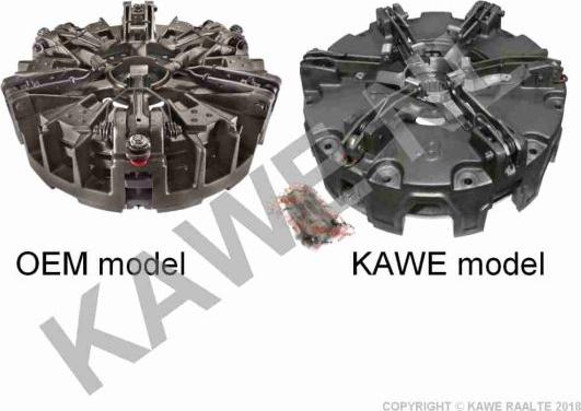Kawe 8360 - Clutch Pressure Plate www.parts5.com