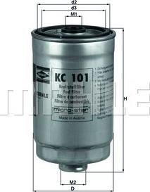 KNECHT KC 101 - Fuel filter www.parts5.com
