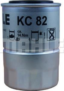 KNECHT KC 82D - Fuel filter www.parts5.com