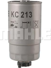 KNECHT KC 213 - Fuel filter www.parts5.com