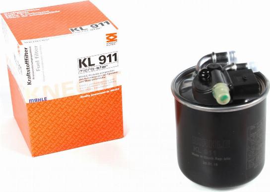 KNECHT KL 911 - Fuel filter www.parts5.com