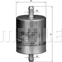 KNECHT KL 145 - Fuel filter www.parts5.com