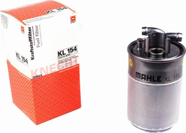 KNECHT KL 154 - Fuel filter www.parts5.com