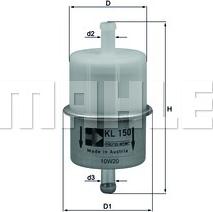 KNECHT KL 150 OF - Fuel filter www.parts5.com