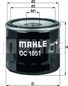 KNECHT OC 1051 - Filter za ulje www.parts5.com