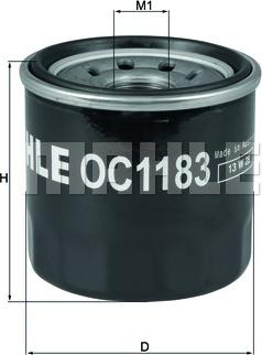 KNECHT OC 1183 - Oil Filter www.parts5.com
