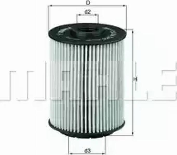 KNECHT OX 356D - Oil Filter www.parts5.com