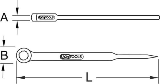 KS Tools BT571016 - Монтажный инструмент, поликлиновой ремень www.parts5.com