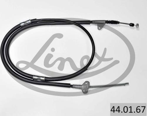 Linex 44.01.67 - Cable, parking brake www.parts5.com