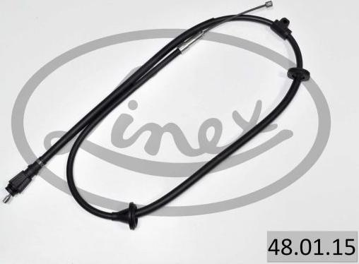 Linex 48.01.15 - Cable, parking brake www.parts5.com