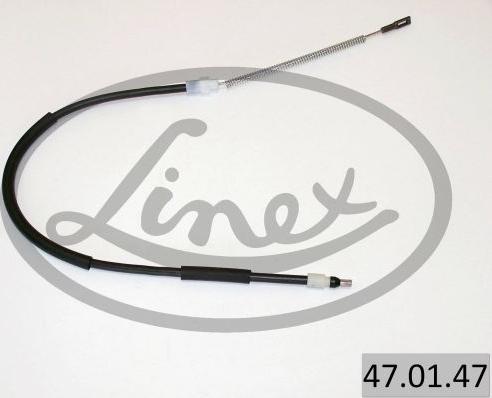 Linex 47.01.47 - Cable, parking brake www.parts5.com
