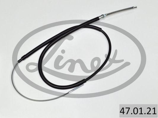 Linex 47.01.21 - Cable, parking brake www.parts5.com